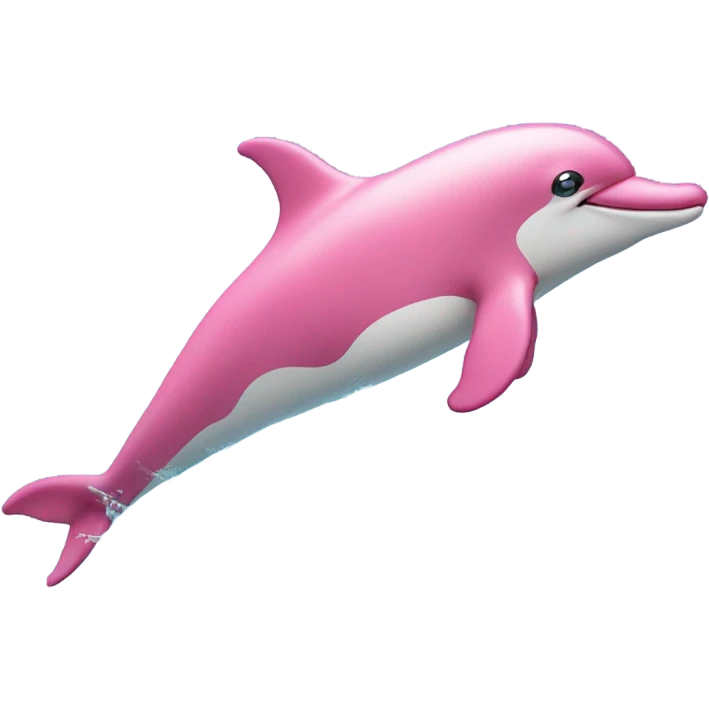 Pink dolphin  emoji