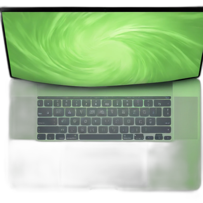 macbook pro 16 lime colour emoji