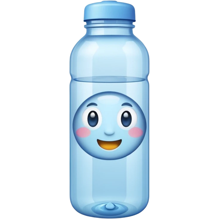 Water bottle emoji