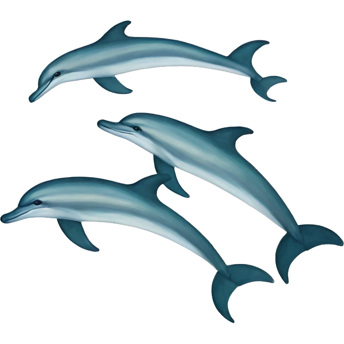Minoan fresco dolphins emoji