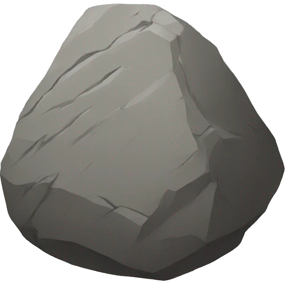 Rock emoji
