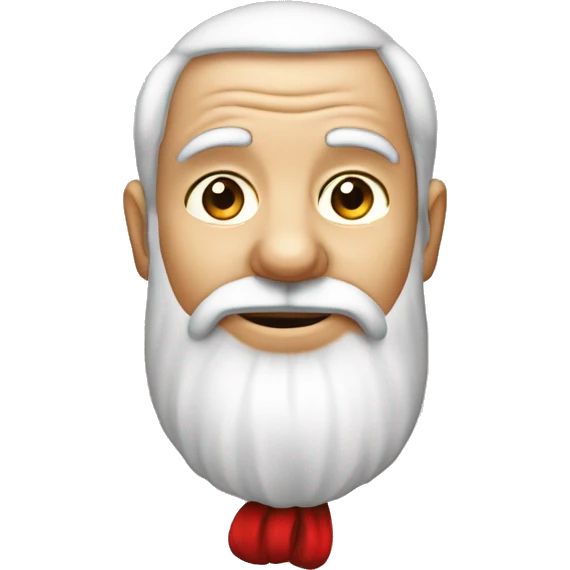 Père Noël mignon  emoji