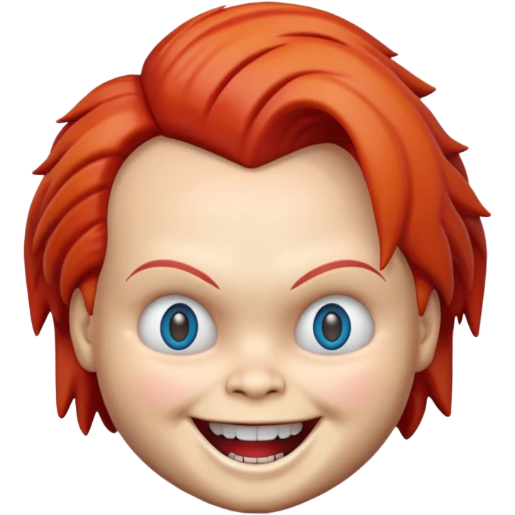 Un emojin de chuky emoji