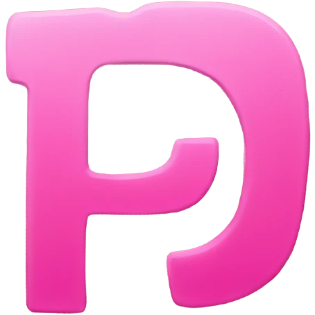 Your brief could be:

A bold, rounded, uppercase letter ‘P’ inside a square or circle with a solid pink background. The design should be clean and minimalistic, resembling the style of an emoji. emoji