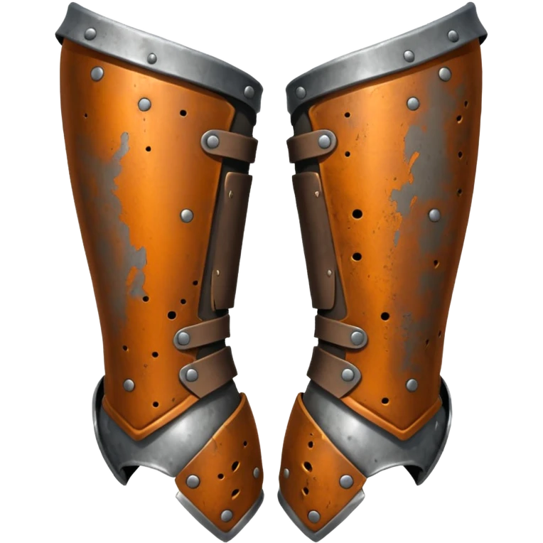 Rusted warrior leg armor emoji