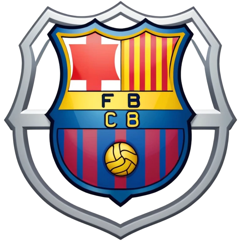 Escudo del FC Barcelona  emoji
