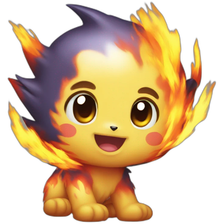baby fire Digimon  emoji