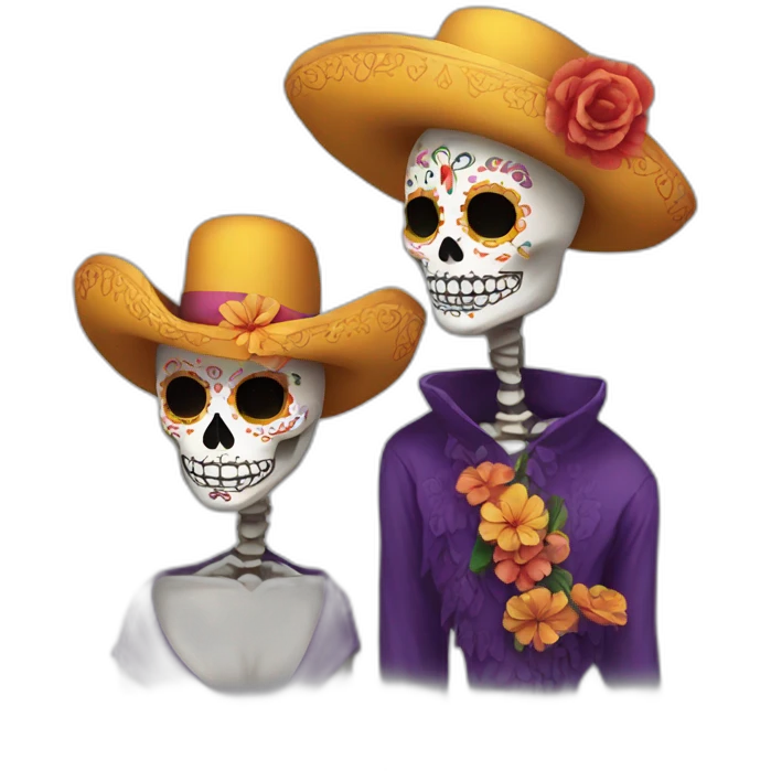 dias de los muertos emoji