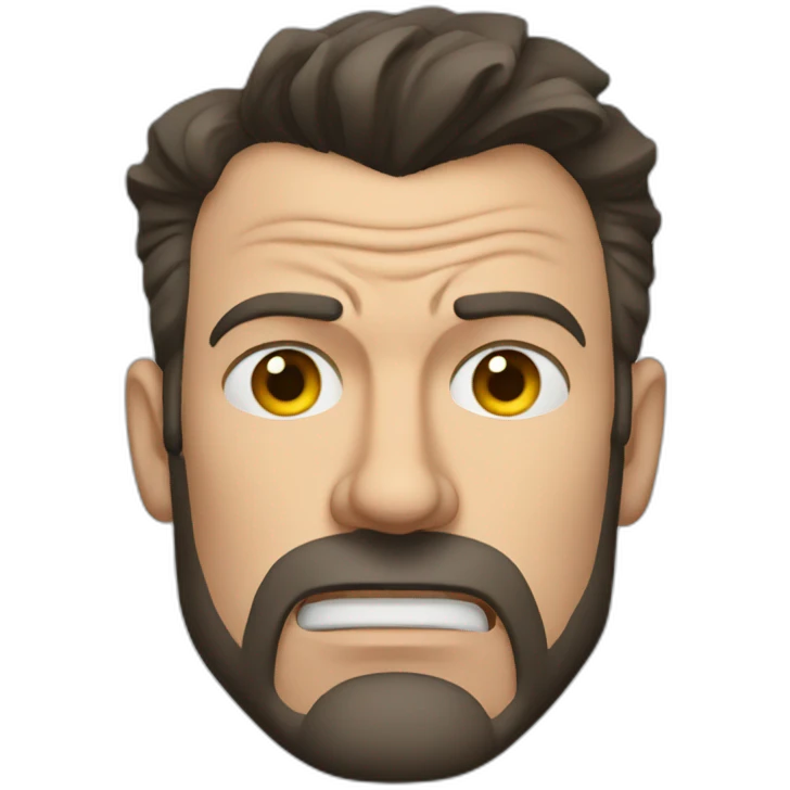 ben affleck angry emoji