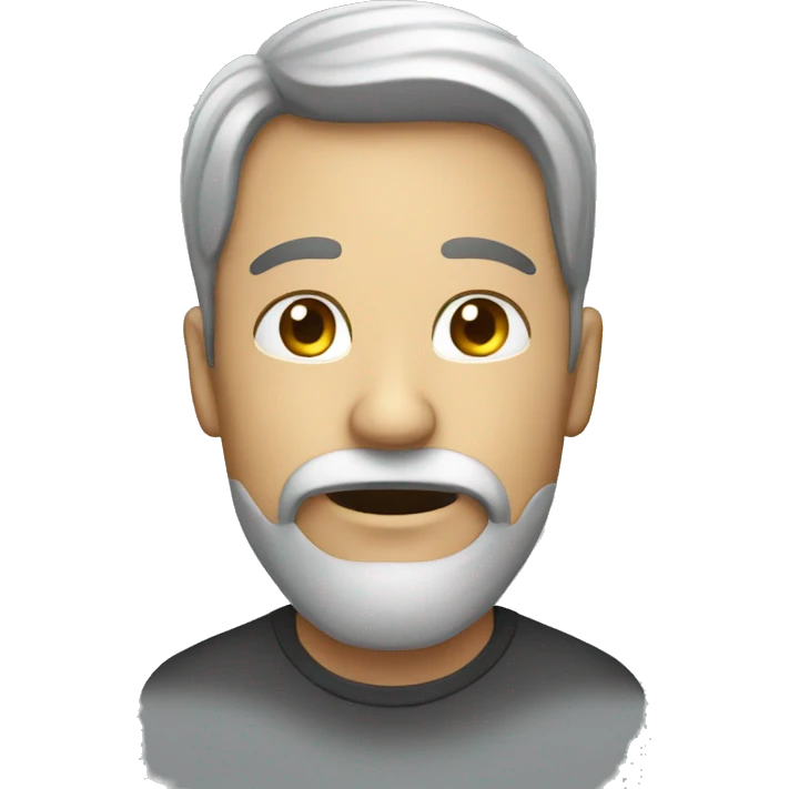 A man is saying keep silence emoji