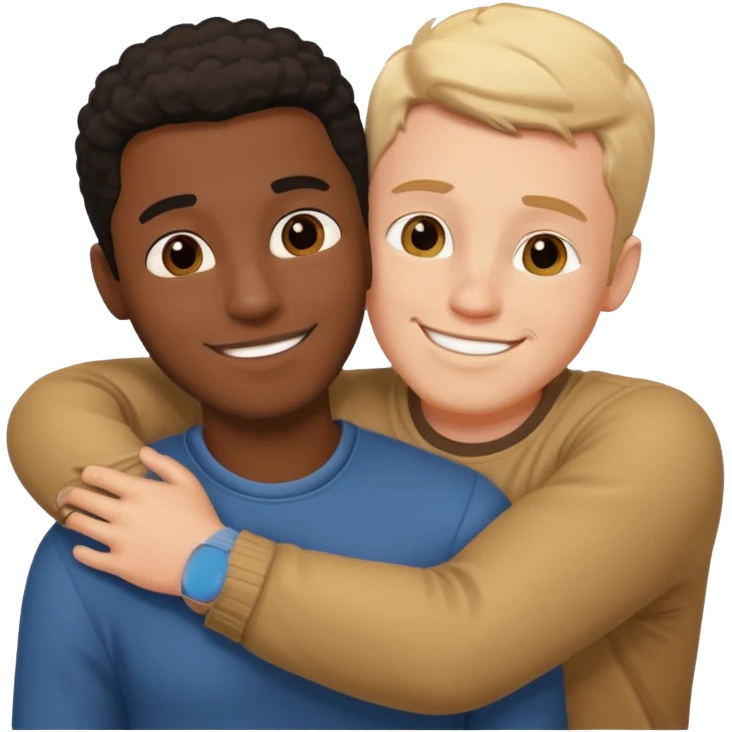 Black boyfriend white boyfriend emoji