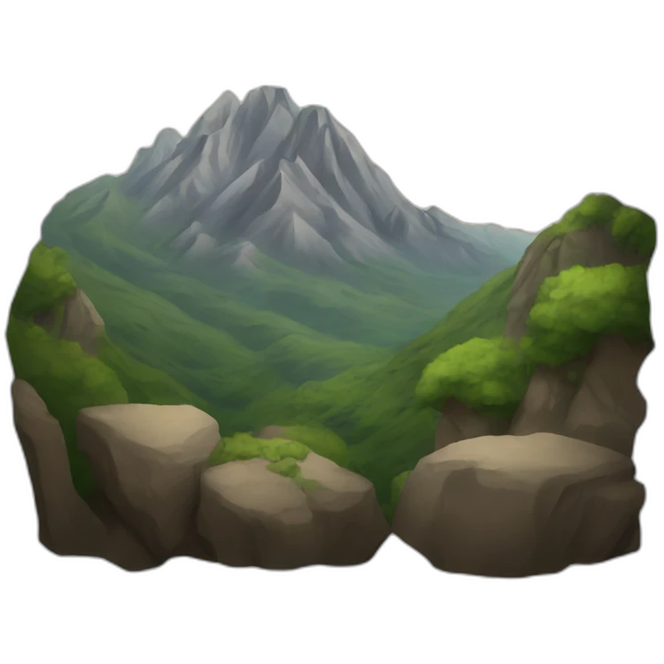 Montaña emoji