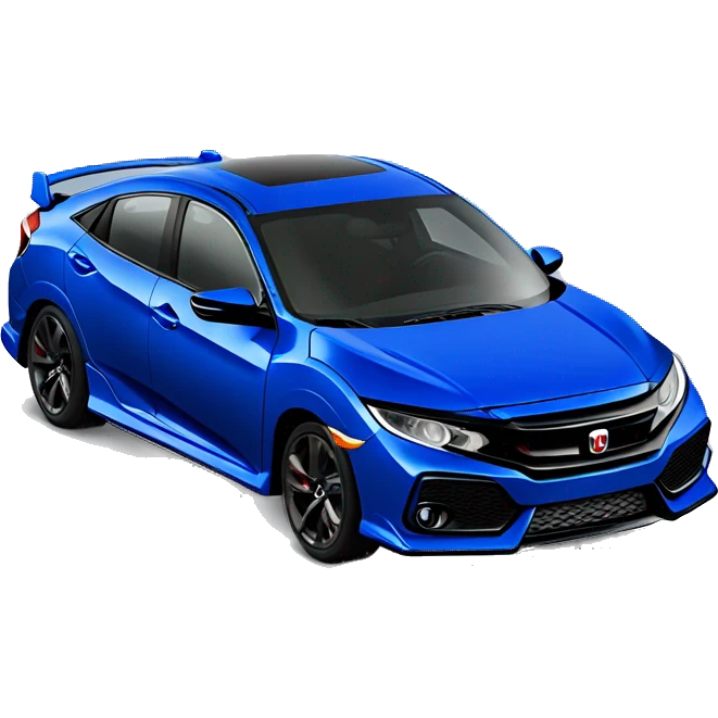 blue honda civic si emoji