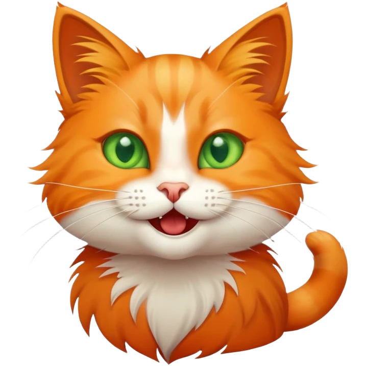 excited cat emoji