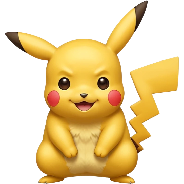pokemon pikachu winking emoji