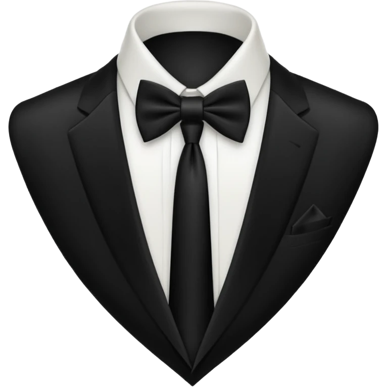 black tie (just tie, not ribbon) emoji
