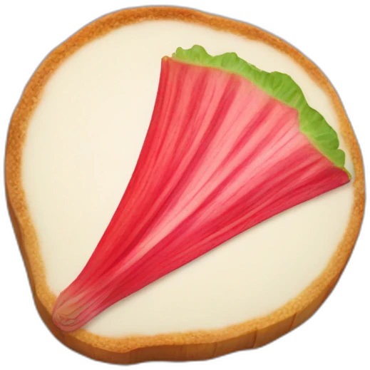 rhubarb slice emoji