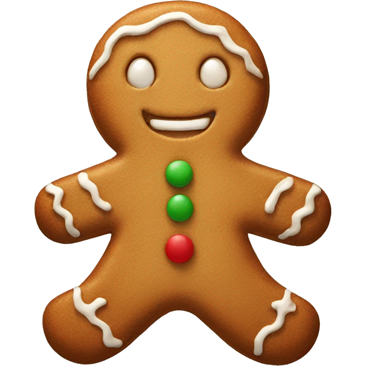 gingerbread cookie emoji