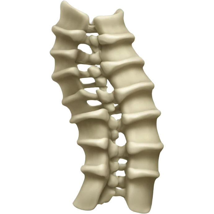 scoliosis spine emoji
