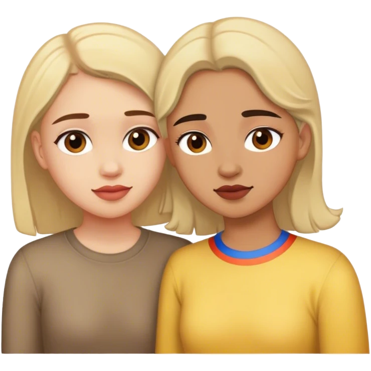 girl without his gay frend emoji