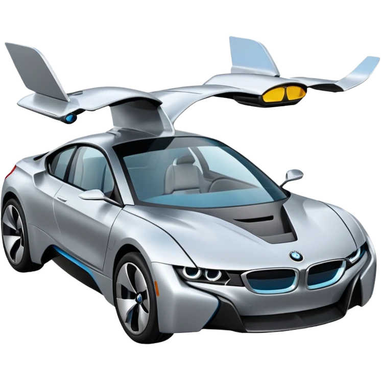 Uçan araba bmw emoji