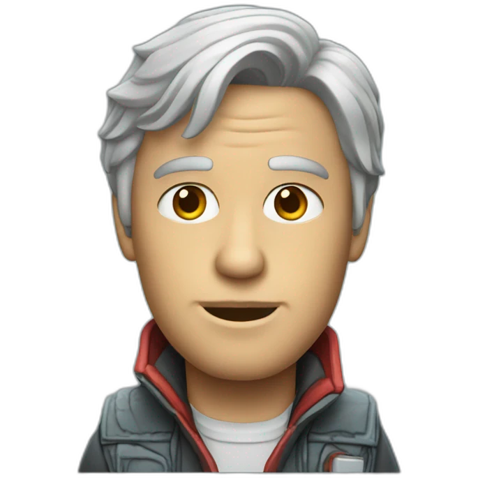 Marty McFly emoji