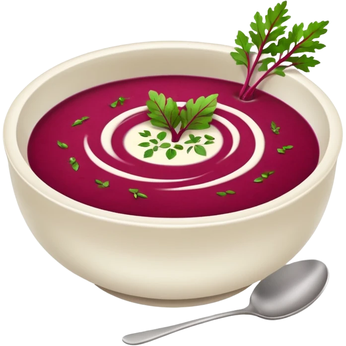 soup from beetroot emoji