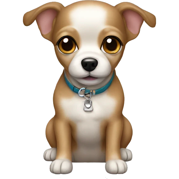 Chihuahua poodle mix emoji