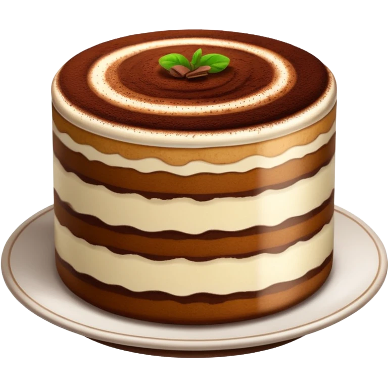 Tiramisu emoji