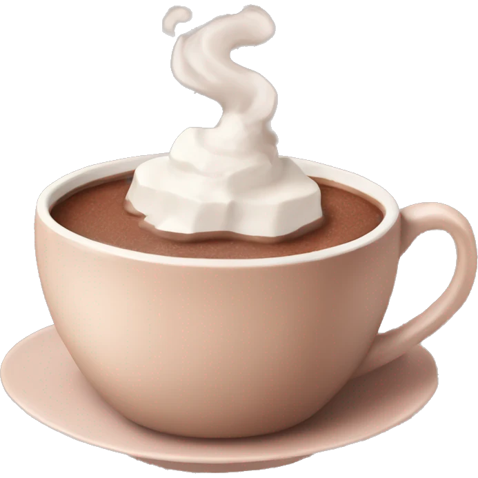 Hot chocolate aesthetic  emoji