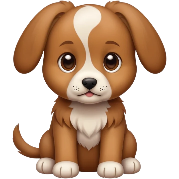 puppy with floppy ears emoji