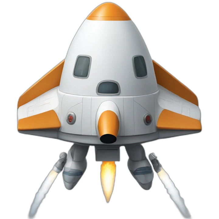 reporting spaceship launch emoji