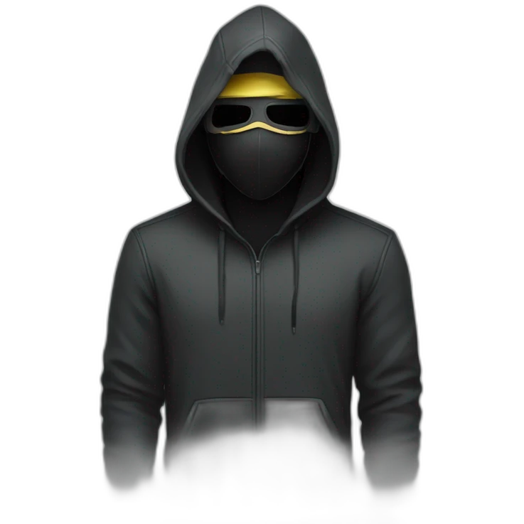 Alan Walker, with mask + logo emoji