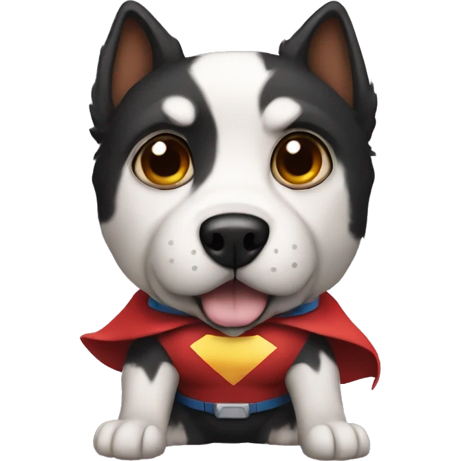Superhero Dog emoji