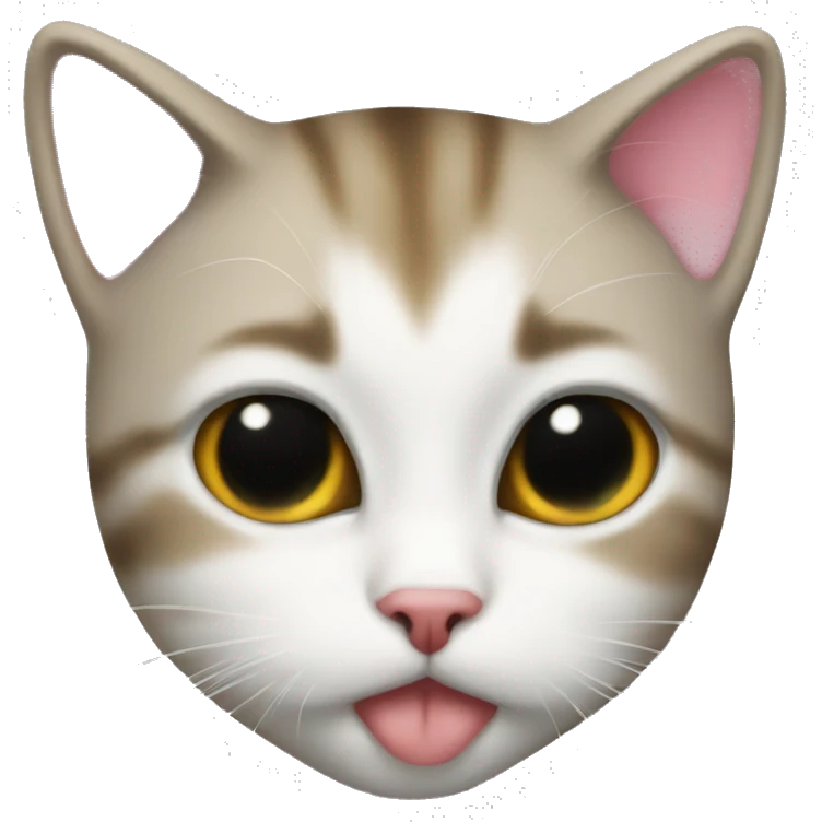 Kiss cat emoji