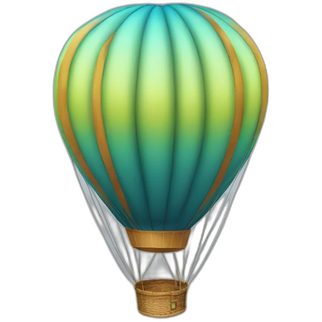 Hot air balloon emoji
