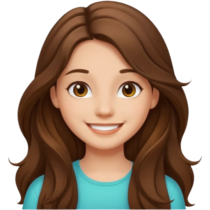 summer vibes girl brun hair long hair emoji