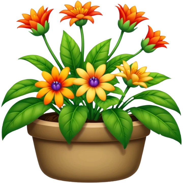 biodiversity plants, flowers emoji