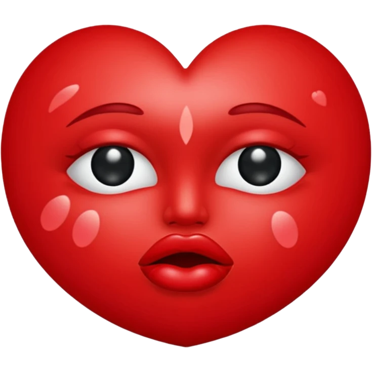 Kiss mark emoji