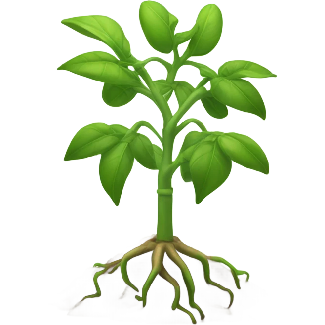 walking plant emoji