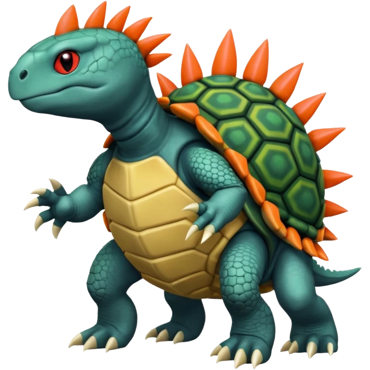 Turtle-Salandit-Salamence-Turtwig-Fakémon-fusion-hybrid-creature emoji