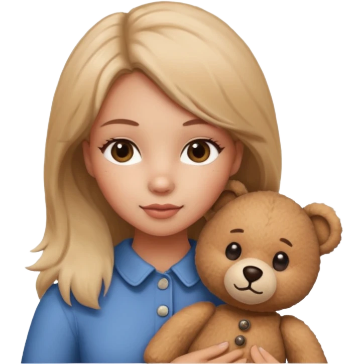 Single women with Teddy ' emoji