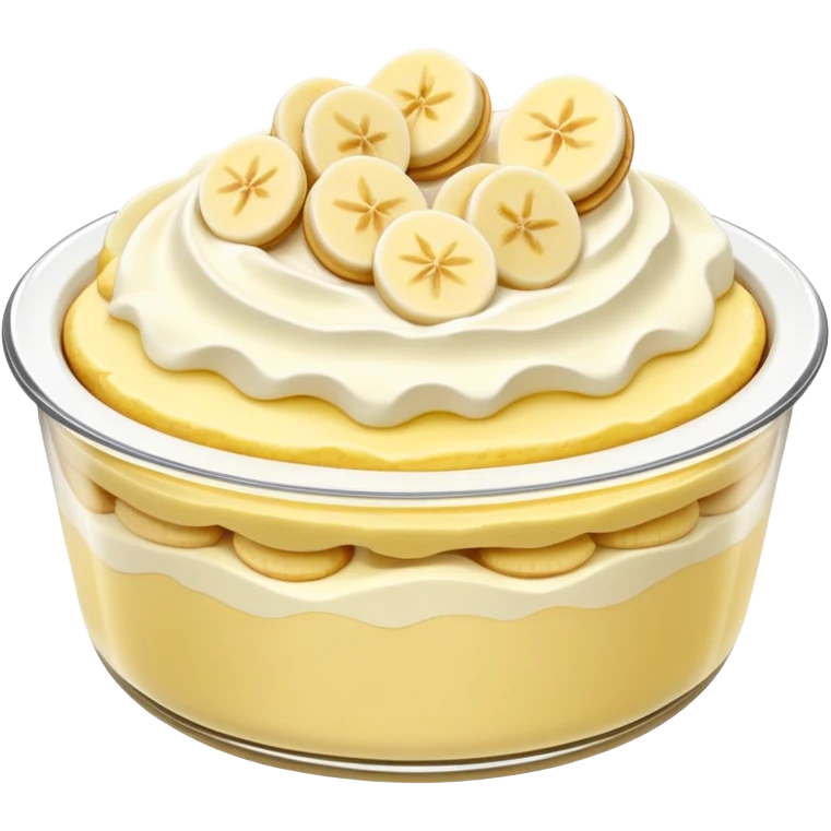 banana pudding in a bowl emoji