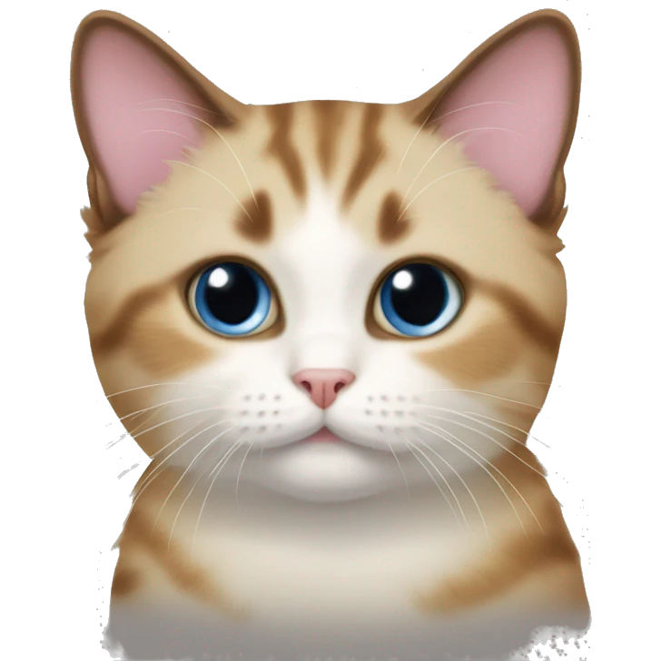 A munchkin cat emoji