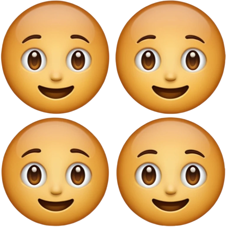 Emoji brown emoji