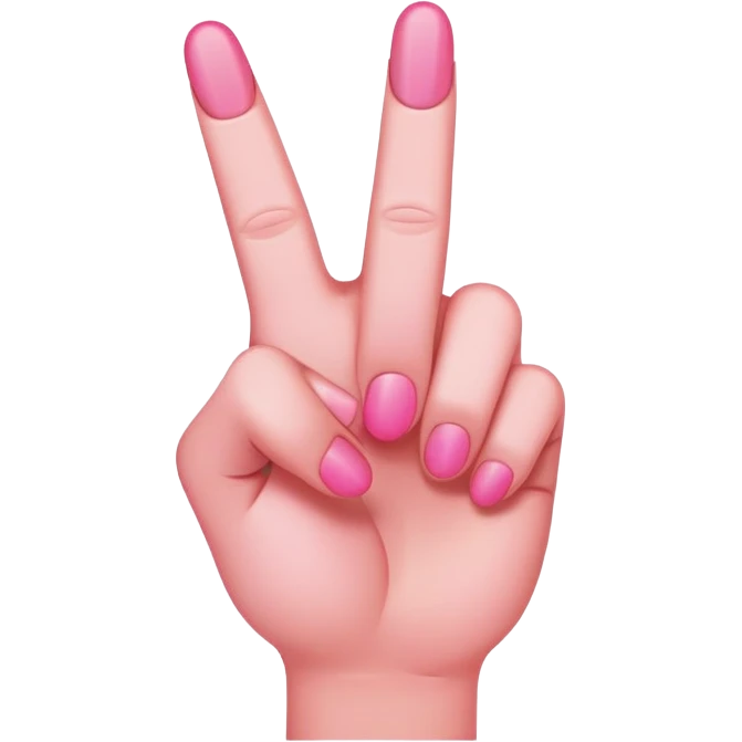 pink middle finger  emoji