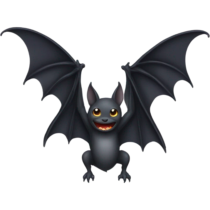 Bat with dragon wings emoji