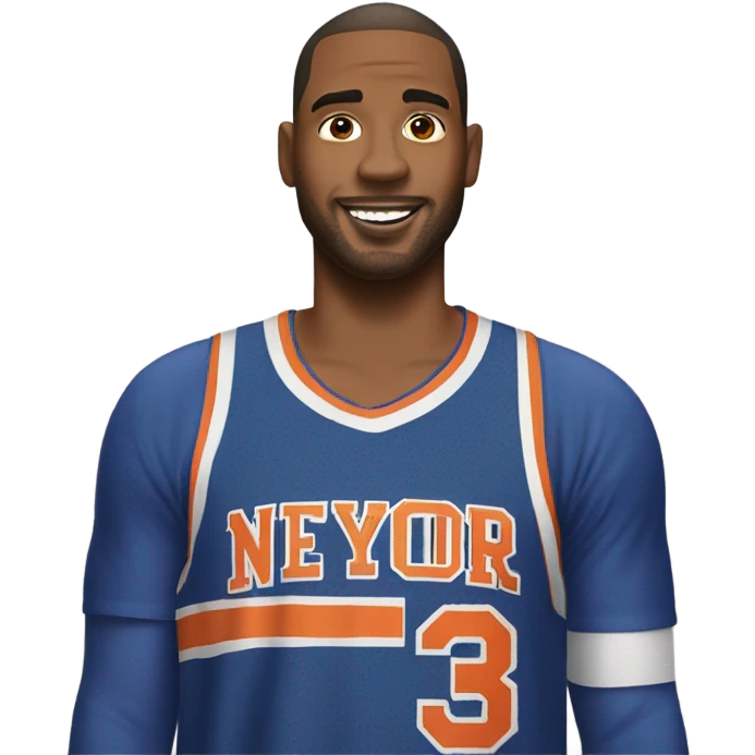 make an emoji of a guy in a Knicks jersey that hates Taylor swift emoji