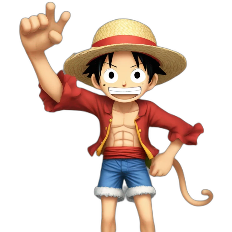 Monkey D Luffy emoji