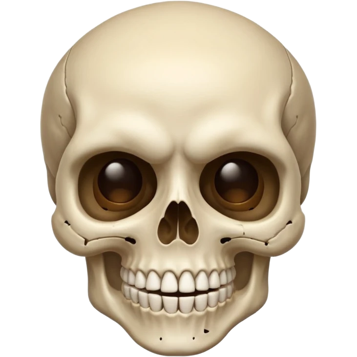 Eye wink skull emoji